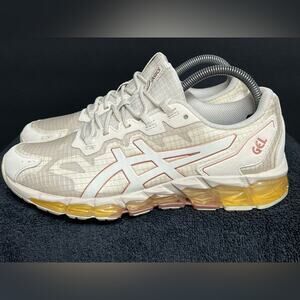 Asics Gel-Quantum 360 6 Birch Rose Gold Running Shoes SIZE 8.5 CLEAN